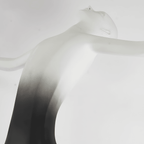 Liberty Sculpture Glass Floor Lamp — product view 17