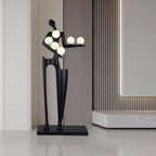 Greeter Sculpture Glass Floor Lamp — product view 2