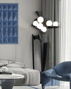 Greeter Sculpture Glass Floor Lamp — product view 3