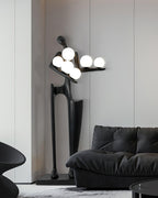 Greeter Sculpture Glass Floor Lamp — product view 7