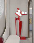Greeter Sculpture Glass Floor Lamp — product view 11