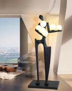 Greeter Sculpture Glass Floor Lamp — product view 13