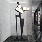 Greeter Sculpture Glass Floor Lamp — product view 17