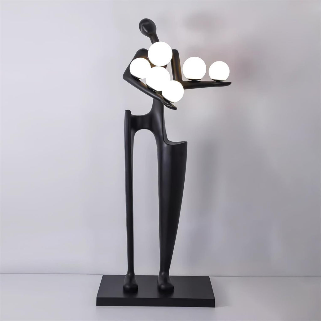 Greeter Sculpture Glass Floor Lamp — product view 18