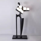 Greeter Sculpture Glass Floor Lamp — product view 18