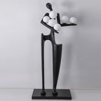 Greeter Sculpture Glass Floor Lamp — product view 19