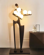 Greeter Sculpture Glass Floor Lamp — product view 22