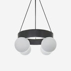 Asterios Glass Chandelier — product view 1