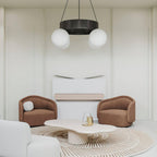 Asterios Glass Chandelier — product view 2