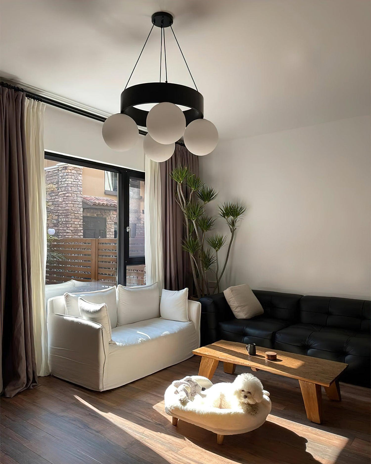 Asterios Glass Chandelier — product view 11
