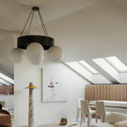 Asterios Glass Chandelier — product view 12