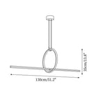 Linear Island Pendant Lights — product view 5