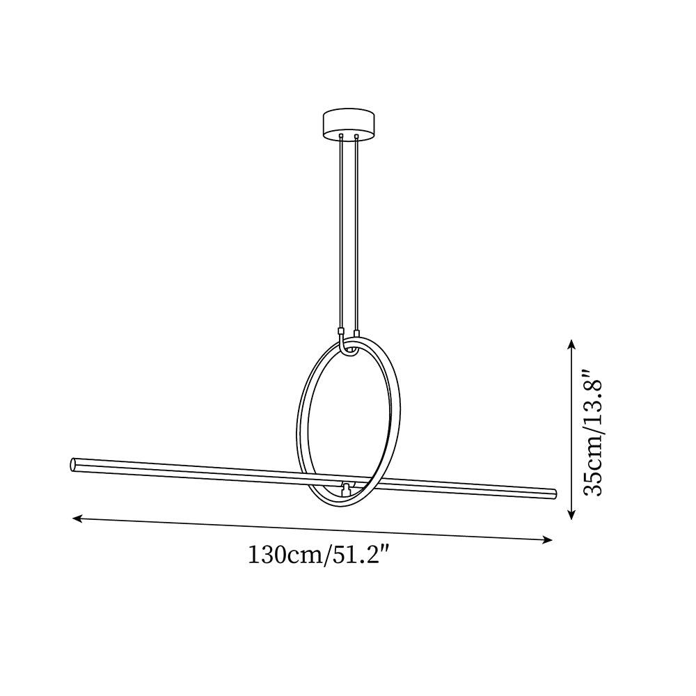 Linear Island Pendant Lights — product view 5