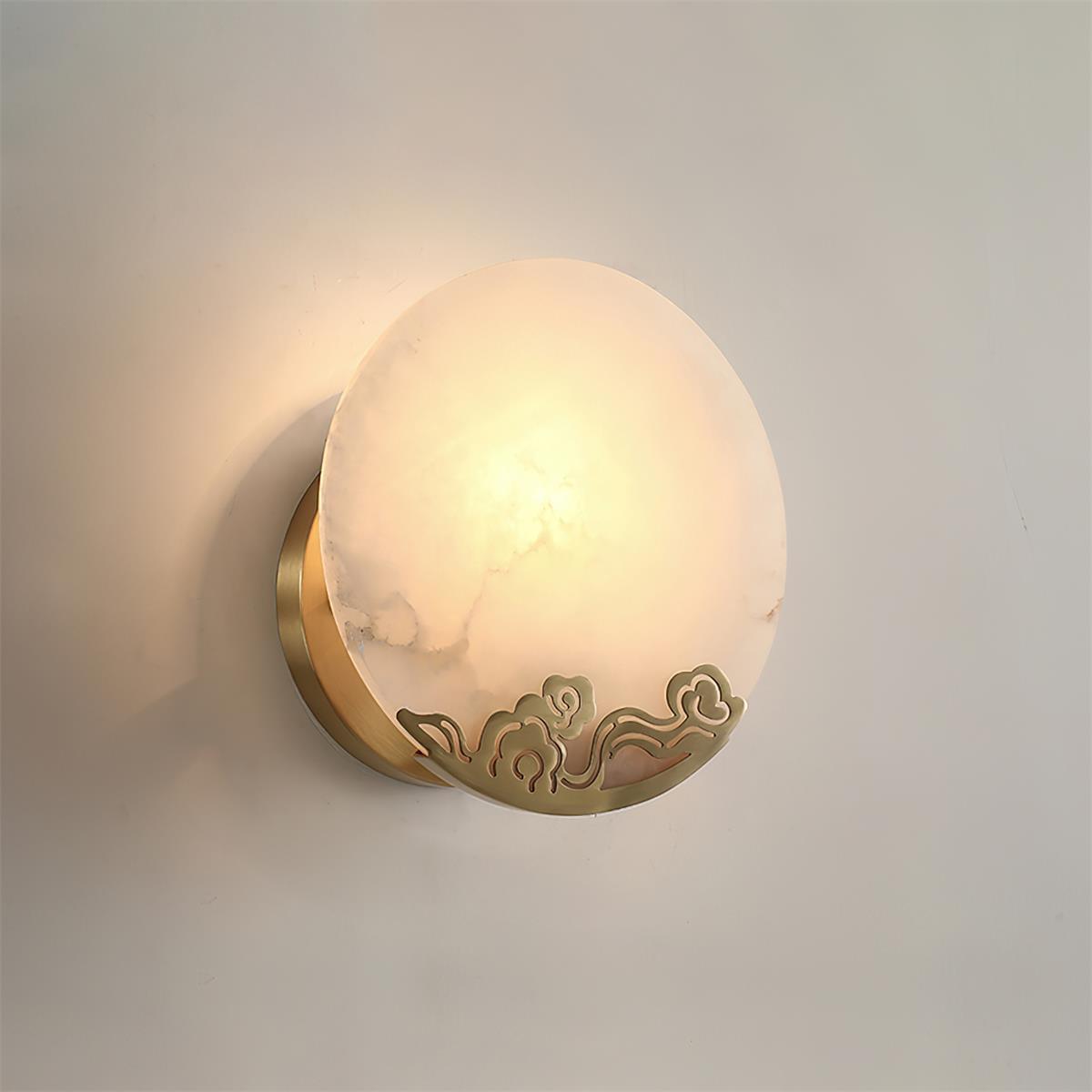 Ando Alabaster Wall Lamp — product view 2