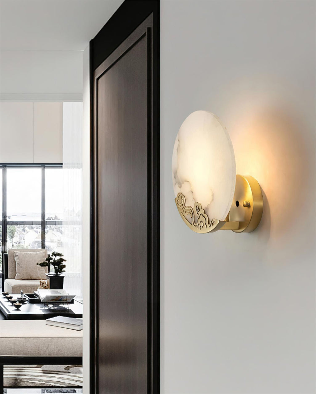 Ando Alabaster Wall Lamp — product view 6