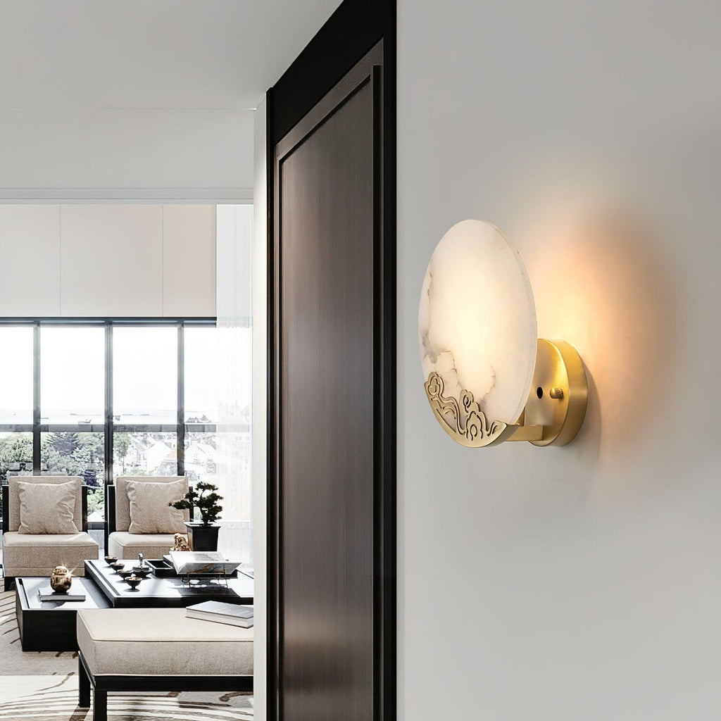 Ando Alabaster Wall Lamp — product view 7