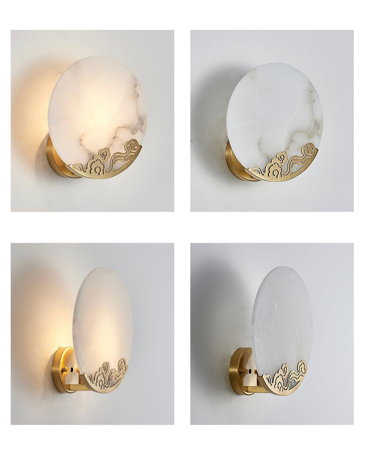 Ando Alabaster Wall Lamp — product view 12