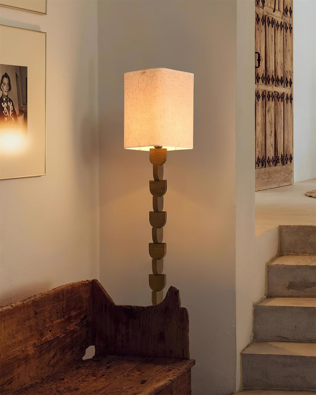 Sacha Wood Floor Lamp — product view 10
