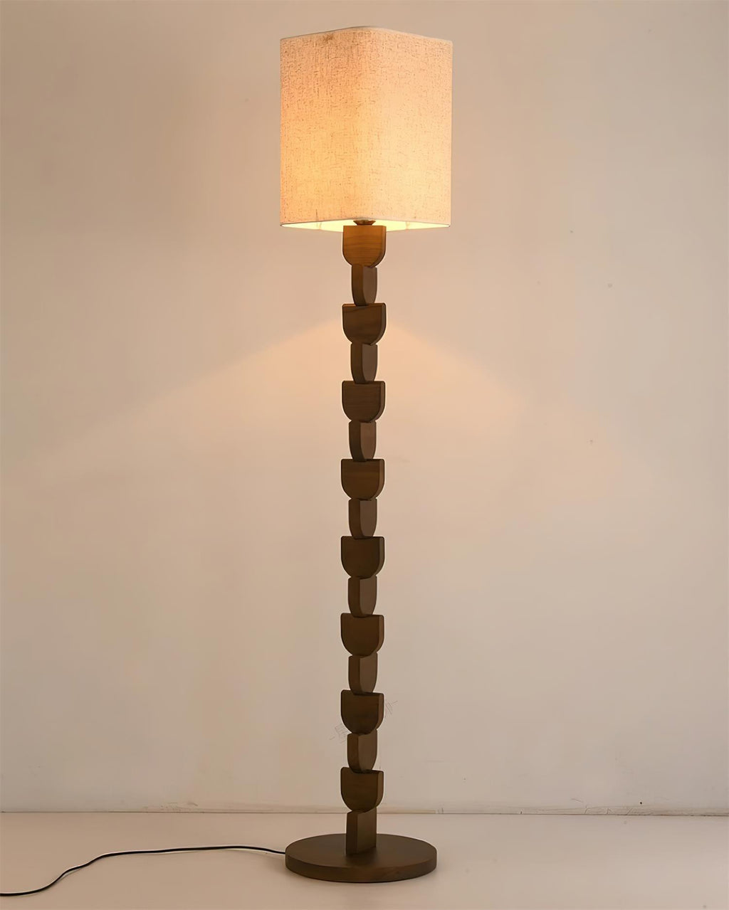 Sacha Wood Floor Lamp — product view 13