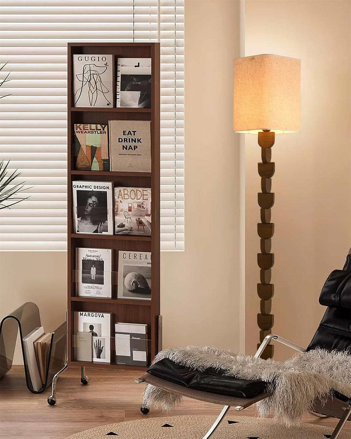 Sacha Wood Floor Lamp — product view 15