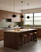 Picasso Wood Pendant Light — product view 9