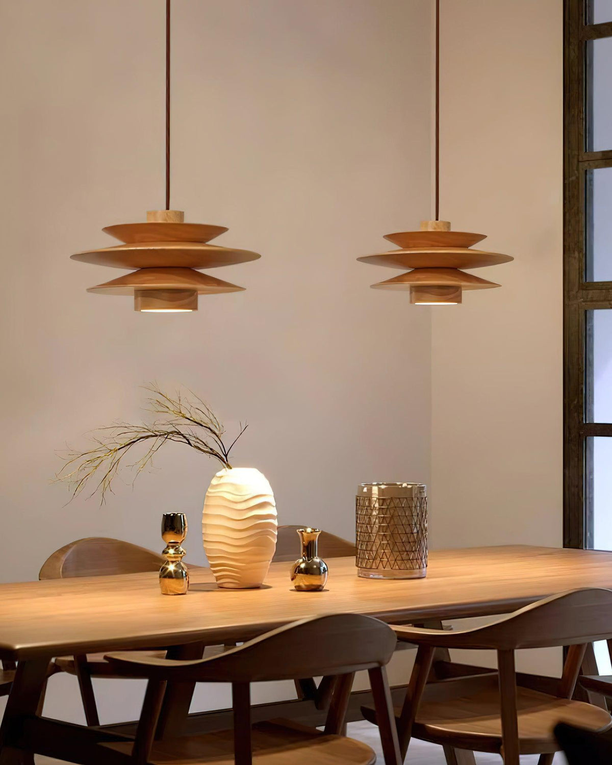 Picasso Wood Pendant Light — product view 16