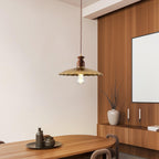 Viana Wood Pendant Light — product view 2