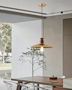 Viana Wood Pendant Light — product view 3