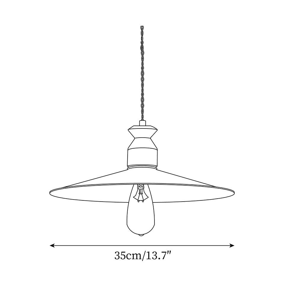 Viana Wood Pendant Light — product view 5