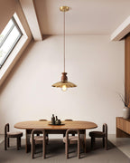 Viana Wood Pendant Light — product view 9