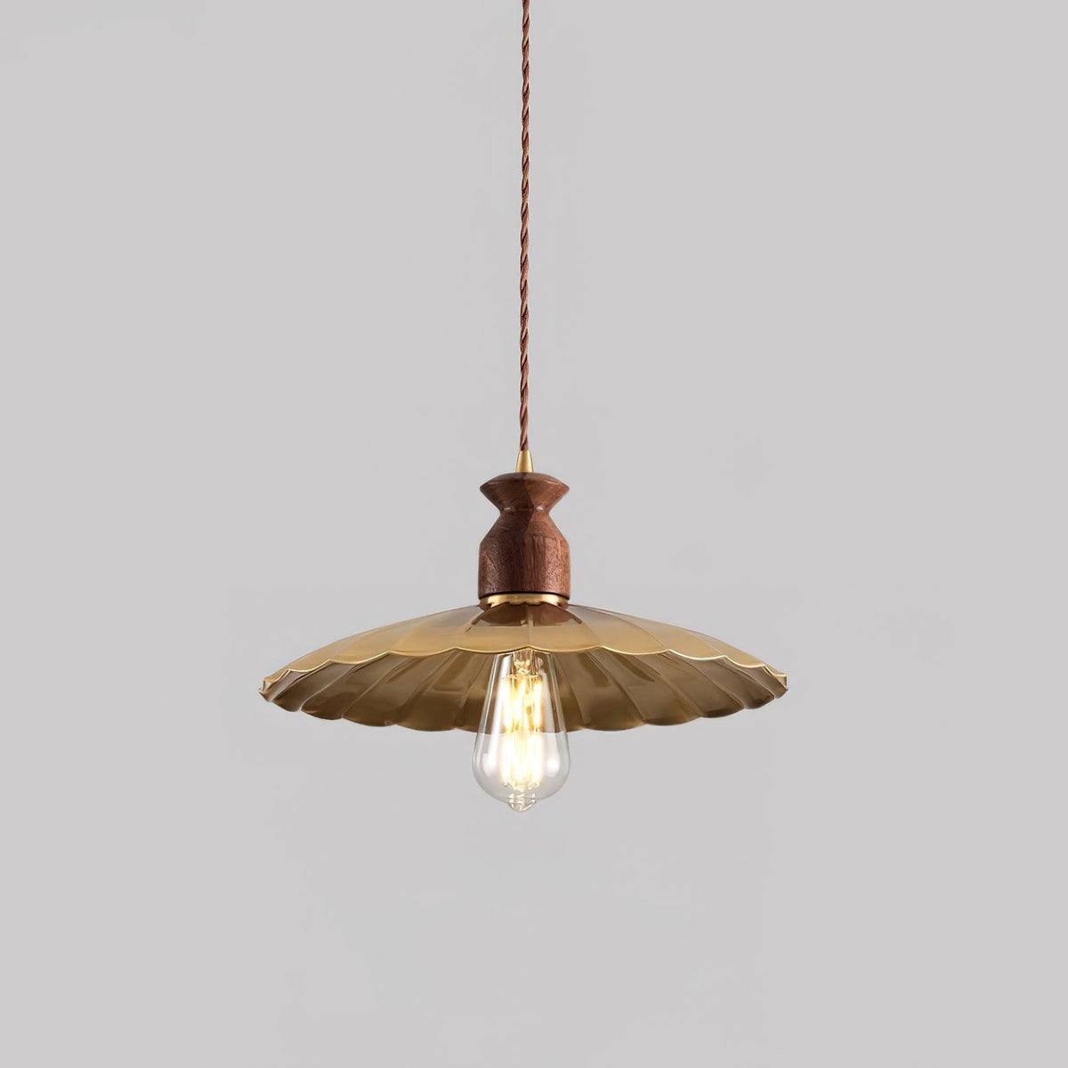 Viana Wood Pendant Light — product view 12