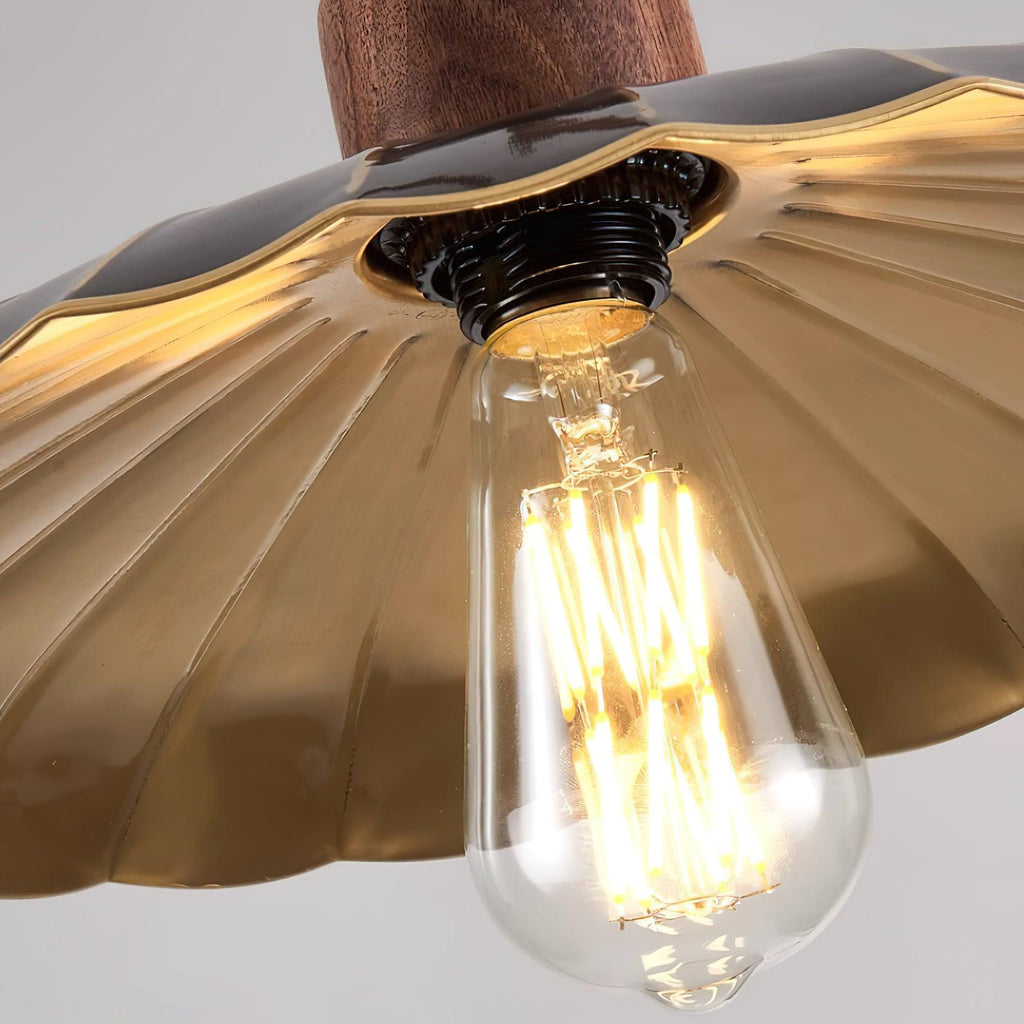 Viana Wood Pendant Light — product view 18
