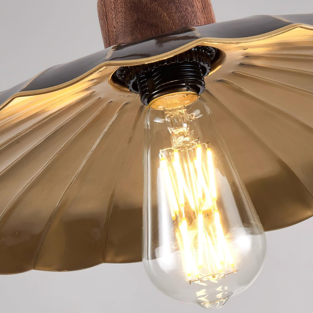 Viana Wood Pendant Light — product view 18