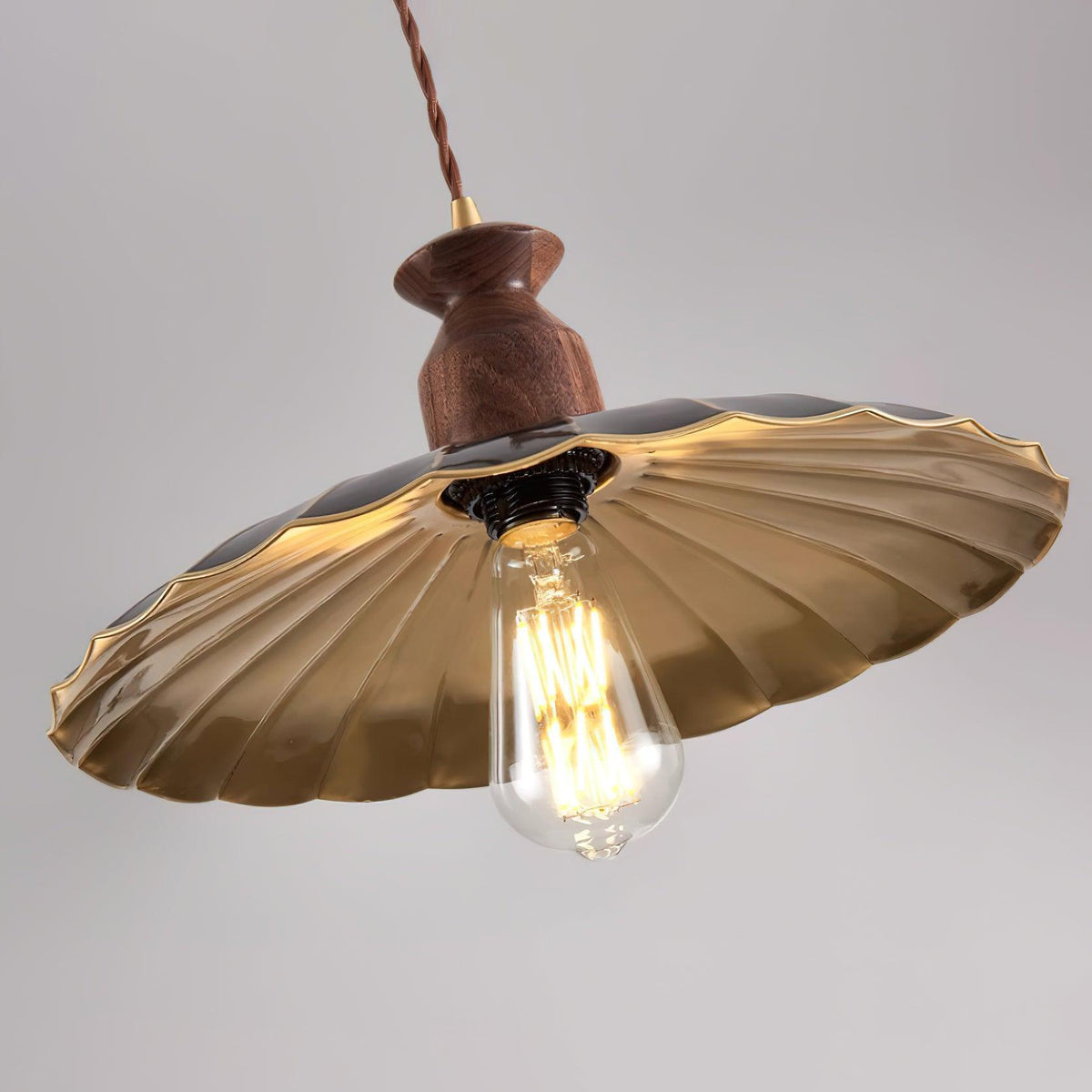 Viana Wood Pendant Light — product view 19