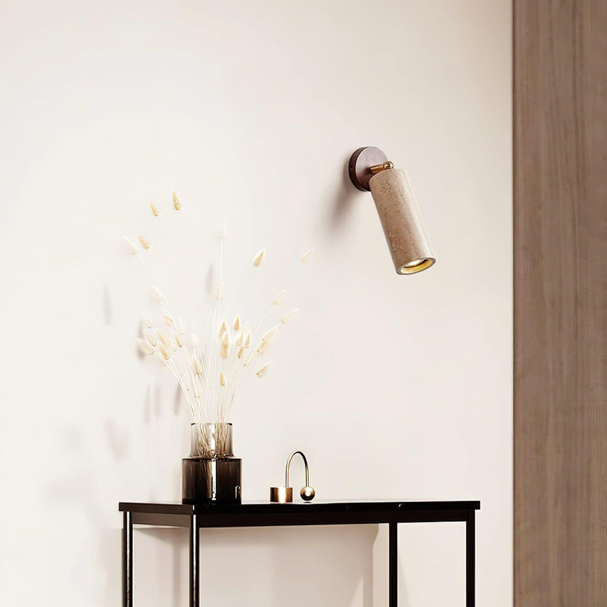 Mireille Travertine Wall Lamp — product view 19