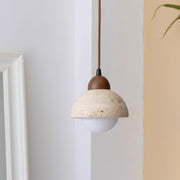Walnut Color & Beige & White