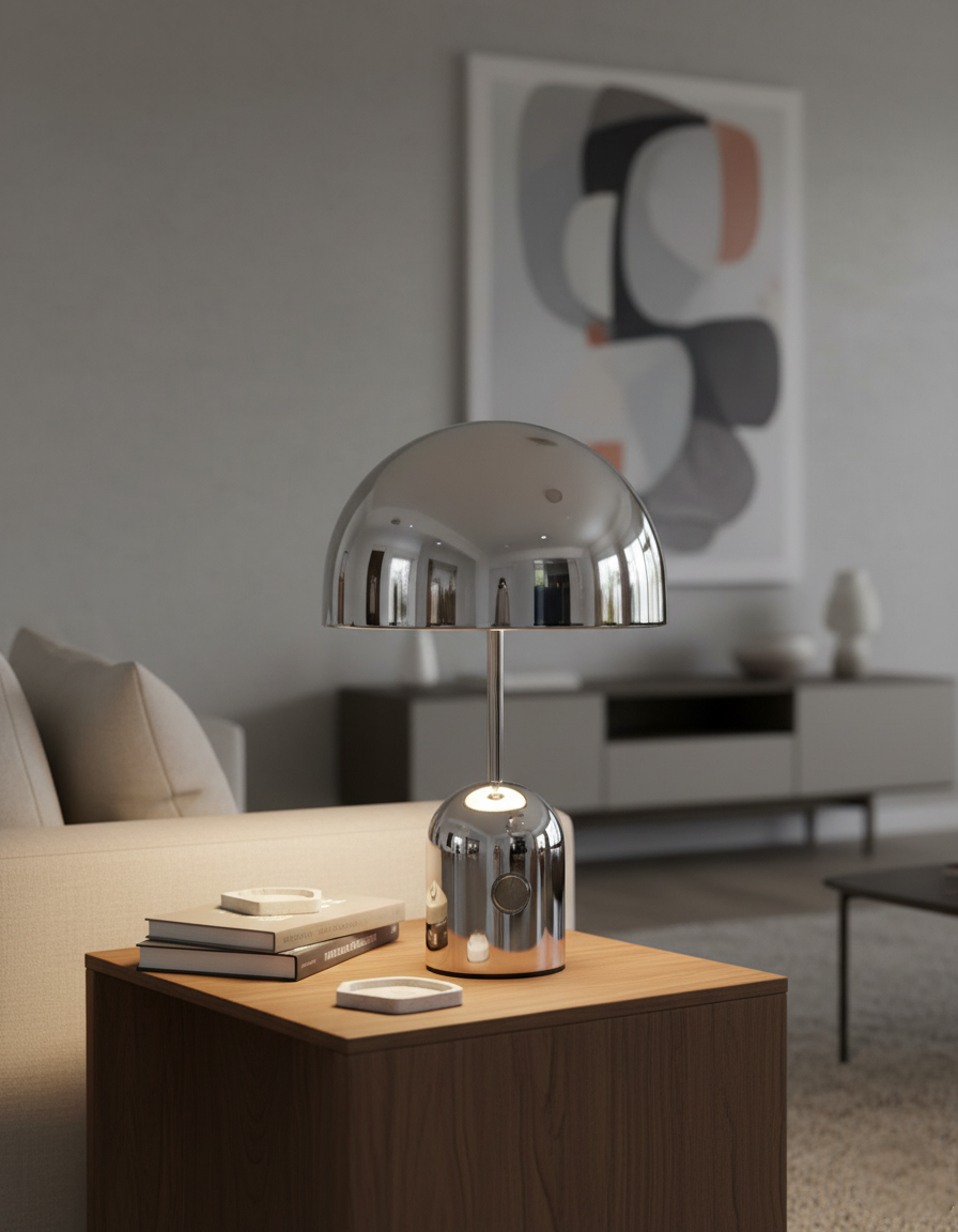 Brulee Portable Metal Table Lamp — product view 7