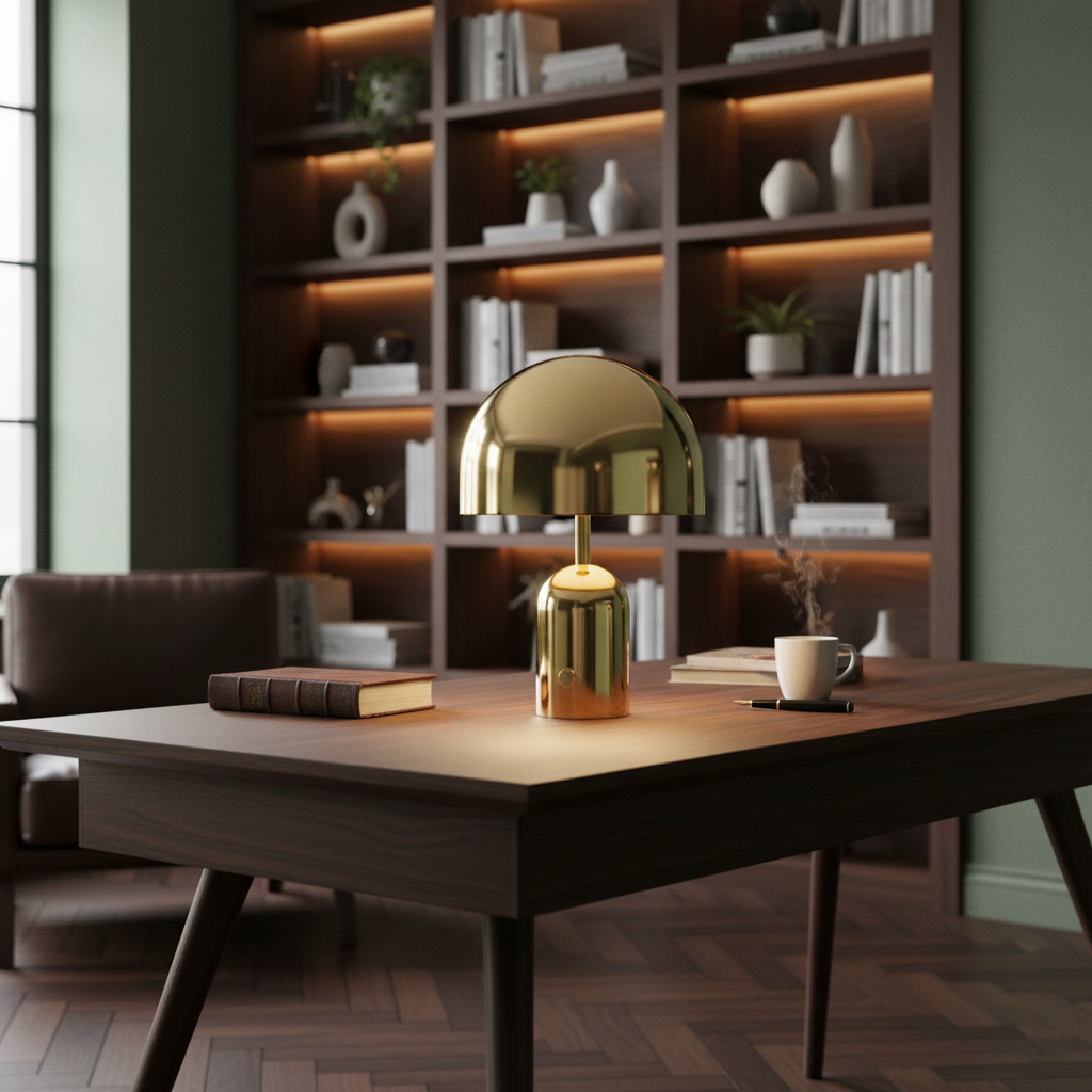 Brulee Portable Metal Table Lamp — product view 8