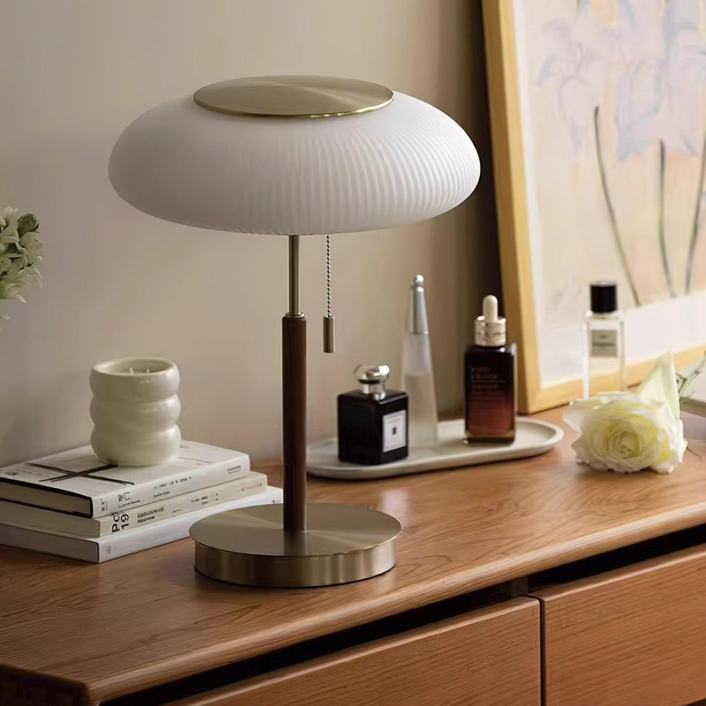 Matsutake Mushroom Glass Table Lamp — product view 4