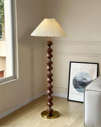 Bobbin Wood Floor Lamp — product view 6