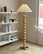 Bobbin Wood Floor Lamp — product view 7