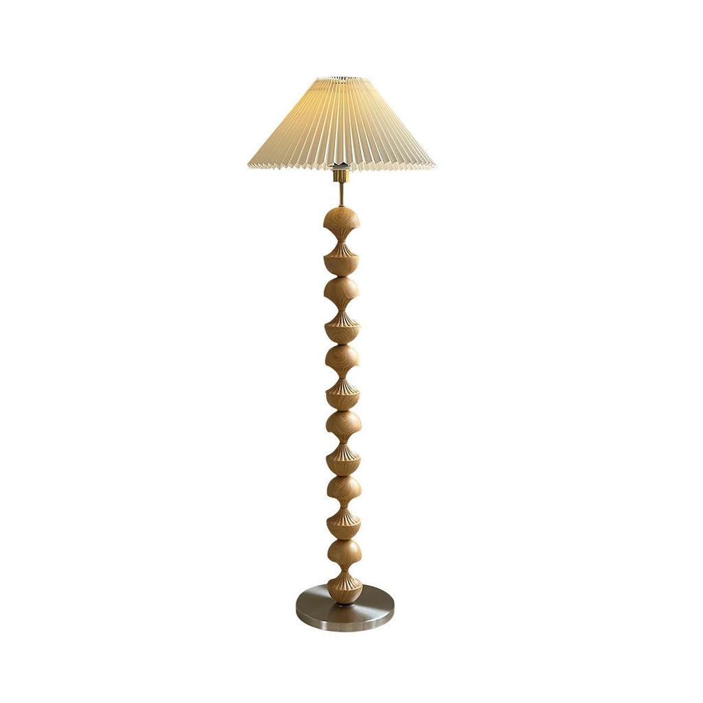 Bobbin Wood Floor Lamp — product view 11