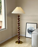 Bobbin Wood Floor Lamp — product view 12