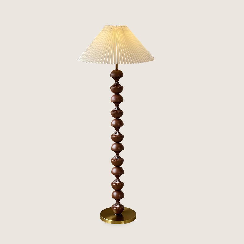 Bobbin Wood Floor Lamp — product view 15