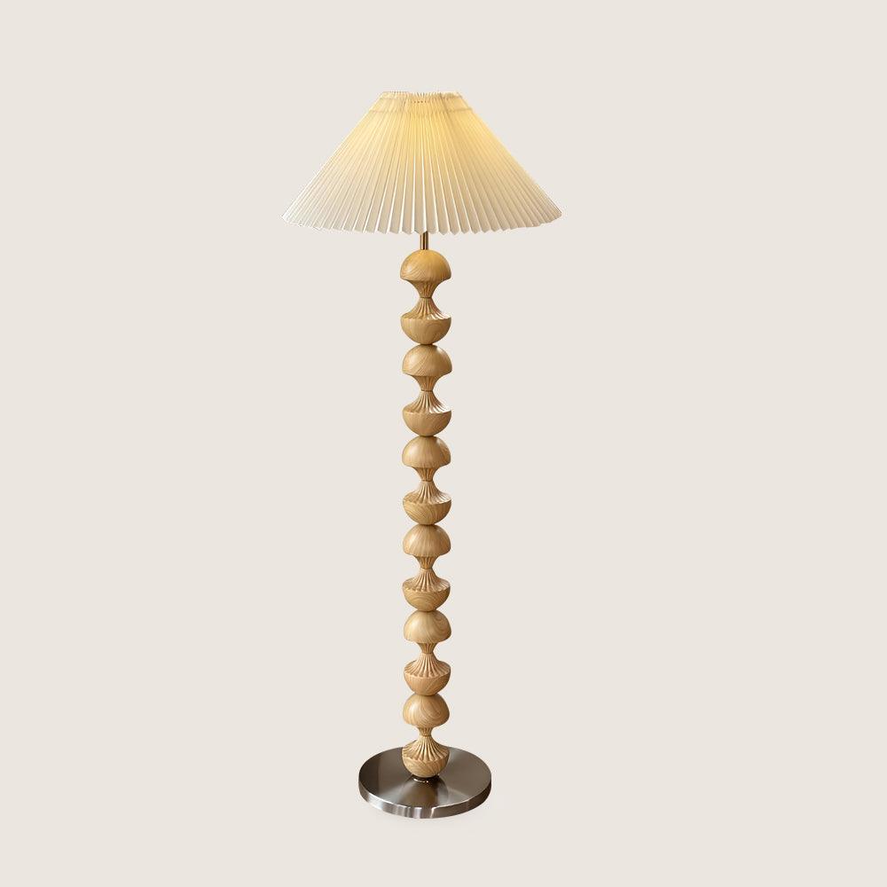 Bobbin Wood Floor Lamp — product view 16