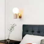 Sena Travertine Wall Lamp — product view 3