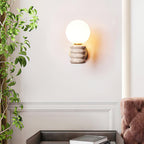 Sena Travertine Wall Lamp — product view 4