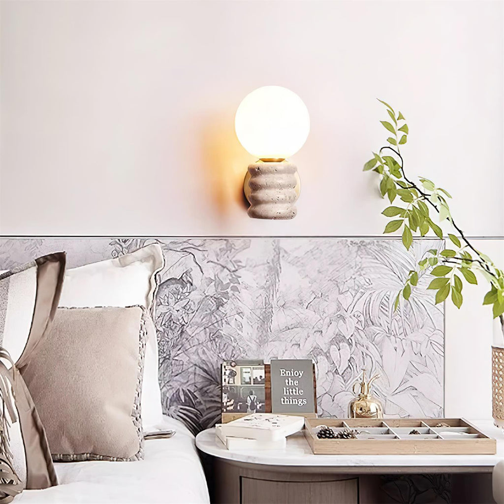 Sena Travertine Wall Lamp — product view 16