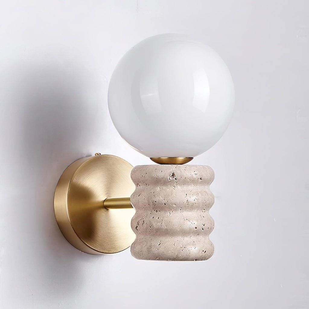 Sena Travertine Wall Lamp — product view 22