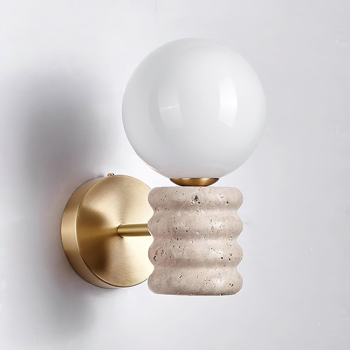 Sena Travertine Wall Lamp — product view 22